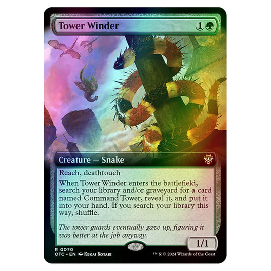 Magic The Gathering - Outlaws of Thunder Junction - Commander - Tower Winder - 0070 (Foil)