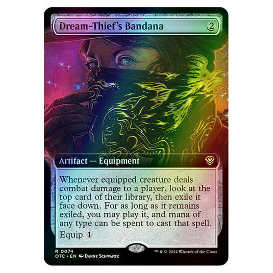 Magic The Gathering - Outlaws of Thunder Junction - Commander - Dream-Thief's Bandana - 0074 (Foil)