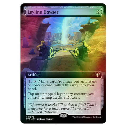 Magic The Gathering - Outlaws of Thunder Junction - Commander - Leyline Dowser - 0075 (Foil)