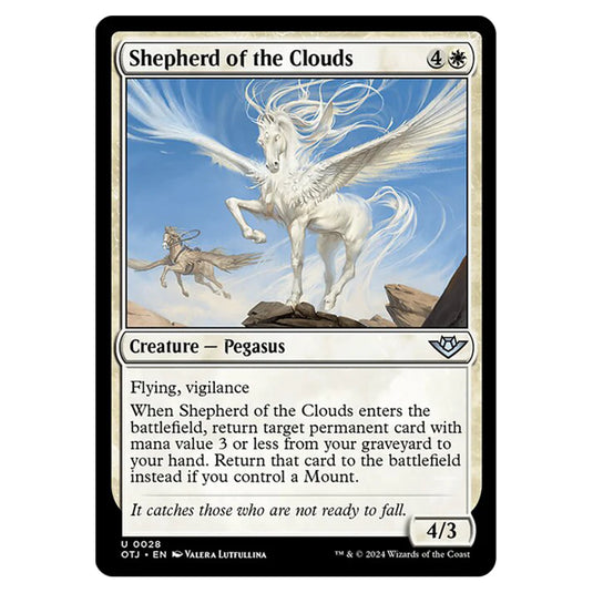 Magic The Gathering - Outlaws of Thunder Junction - Shepherd of the Clouds - 0028