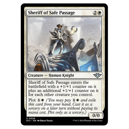 Magic The Gathering - Outlaws of Thunder Junction - Sheriff of Safe Passage - 0029