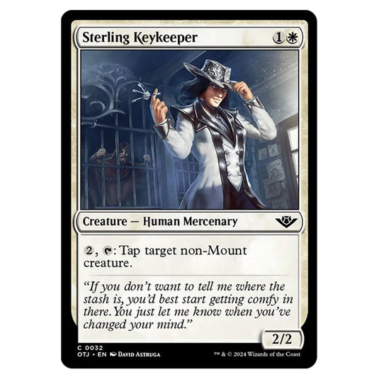 Magic The Gathering - Outlaws of Thunder Junction - Sterling Keykeeper - 0032