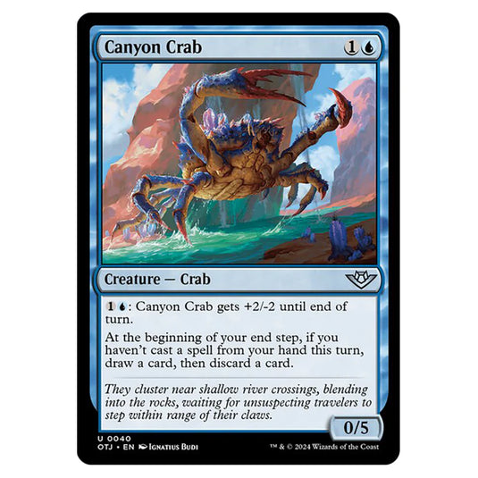 Magic The Gathering - Outlaws of Thunder Junction - Canyon Crab - 0040