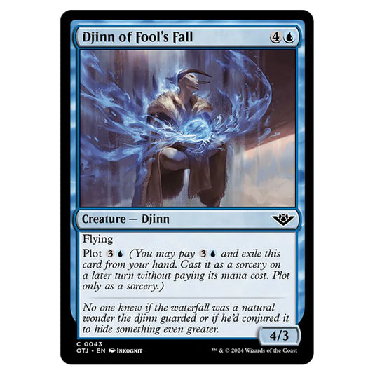 Magic The Gathering - Outlaws of Thunder Junction - Djinn of Fool's Fall - 0043