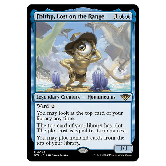 Magic The Gathering - Outlaws of Thunder Junction - Fblthp, Lost on the Range - 0048