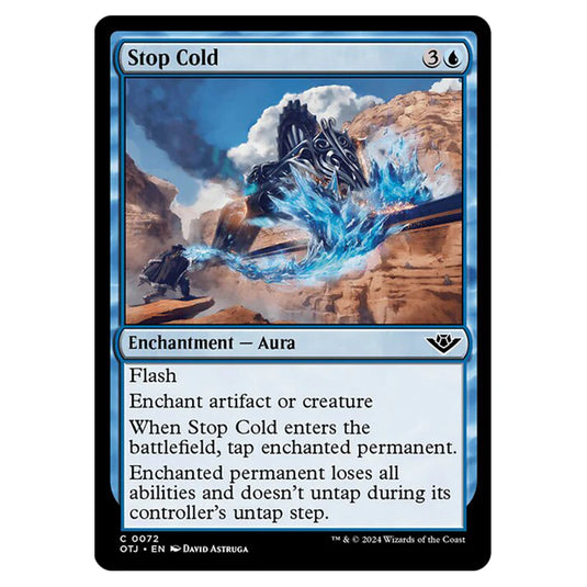 Magic The Gathering - Outlaws of Thunder Junction - Stop Cold - 0072