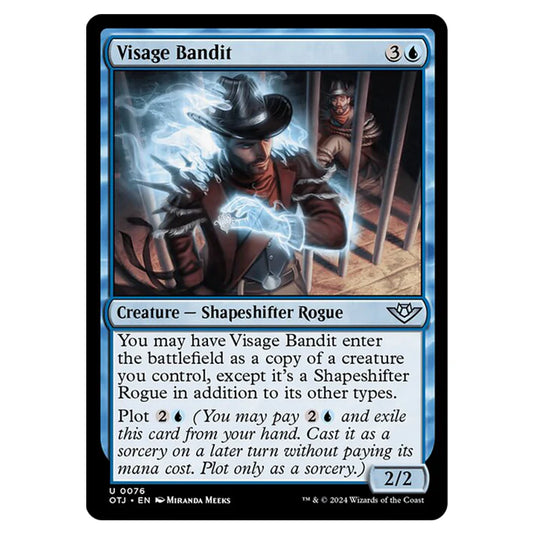 Magic The Gathering - Outlaws of Thunder Junction - Visage Bandit - 0076