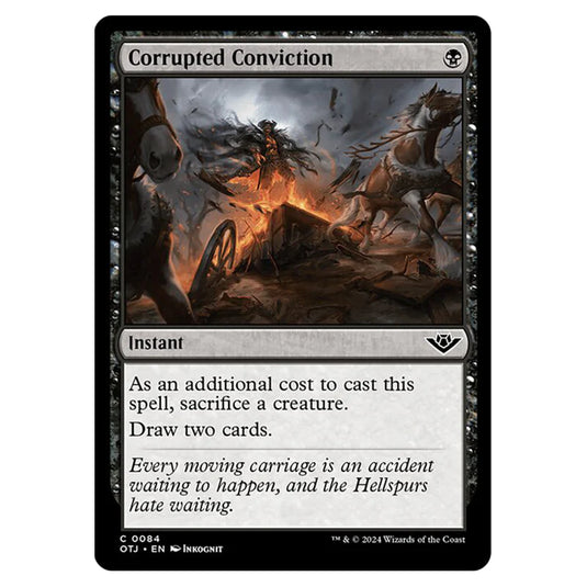 Magic The Gathering - Outlaws of Thunder Junction - Corrupted Conviction - 0084