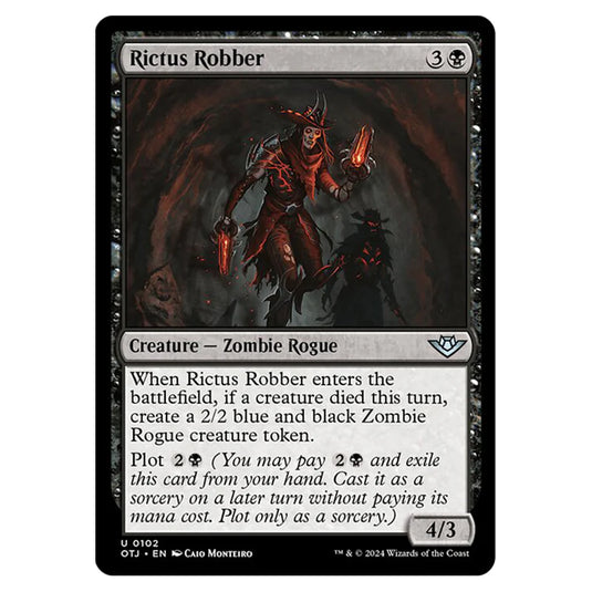 Magic The Gathering - Outlaws of Thunder Junction - Rictus Robber - 0102