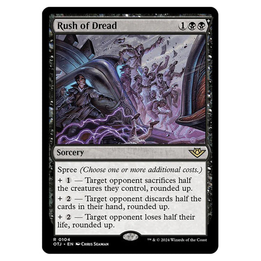 Magic The Gathering - Outlaws of Thunder Junction - Rush of Dread - 0104