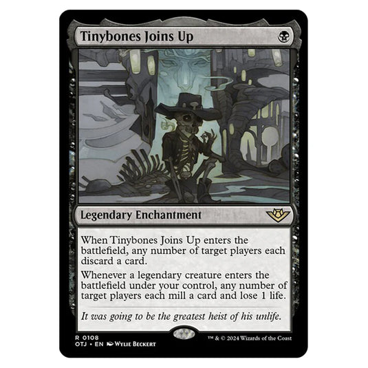 Magic The Gathering - Outlaws of Thunder Junction - Tinybones Joins Up - 0108