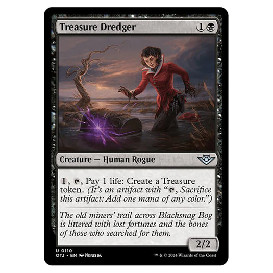 Magic The Gathering - Outlaws of Thunder Junction - Treasure Dredger - 0110