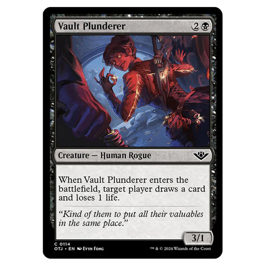 Magic The Gathering - Outlaws of Thunder Junction - Vault Plunderer - 0114