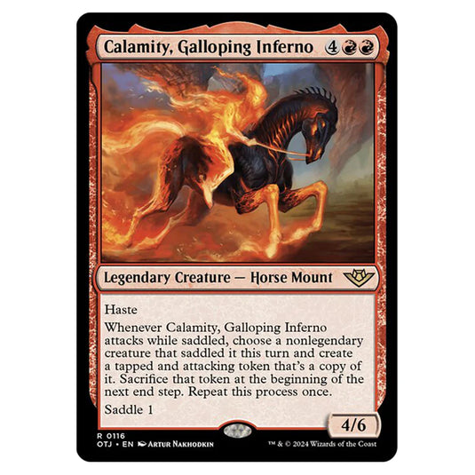 Magic The Gathering - Outlaws of Thunder Junction - Calamity, Galloping Inferno - 0116
