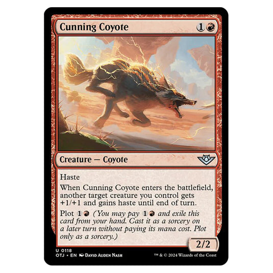 Magic The Gathering - Outlaws of Thunder Junction - Cunning Coyote - 0118