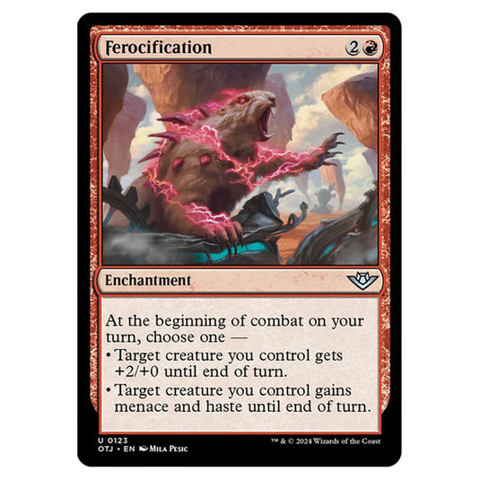 Magic The Gathering - Outlaws of Thunder Junction - Ferocification - 0123