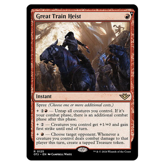 Magic The Gathering - Outlaws of Thunder Junction - Great Train Heist - 0125