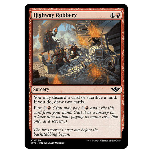 Magic The Gathering - Outlaws of Thunder Junction - Highway Robbery - 0129