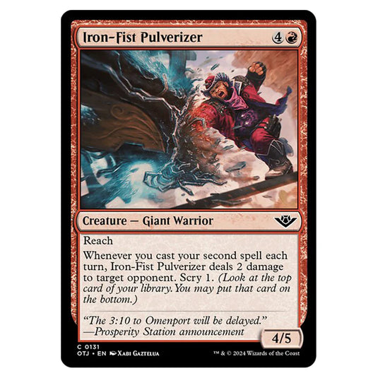 Magic The Gathering - Outlaws of Thunder Junction - Iron-Fist Pulverizer - 0131