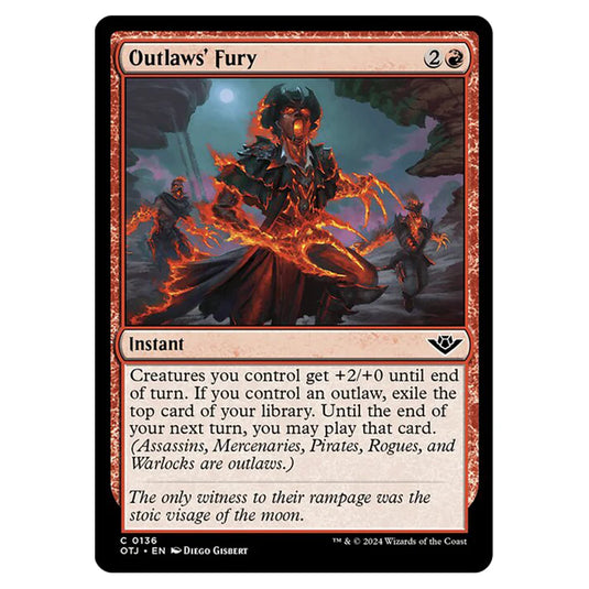Magic The Gathering - Outlaws of Thunder Junction - Outlaws' Fury - 0136