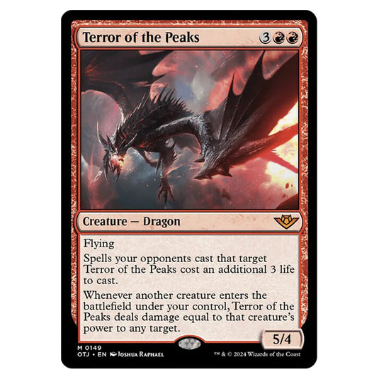 Magic The Gathering - Outlaws of Thunder Junction - Terror of the Peaks - 0149