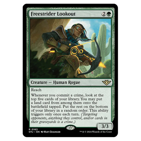 Magic The Gathering - Outlaws of Thunder Junction - Freestrider Lookout - 0163