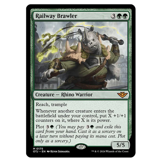 Magic The Gathering - Outlaws of Thunder Junction - Railway Brawler - 0175