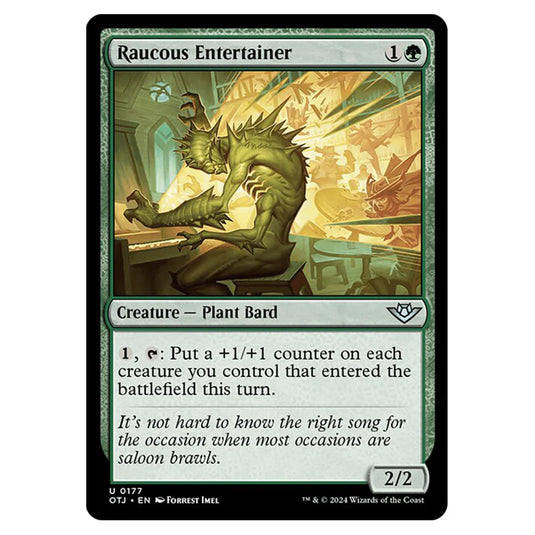 Magic The Gathering - Outlaws of Thunder Junction - Raucous Entertainer - 0177
