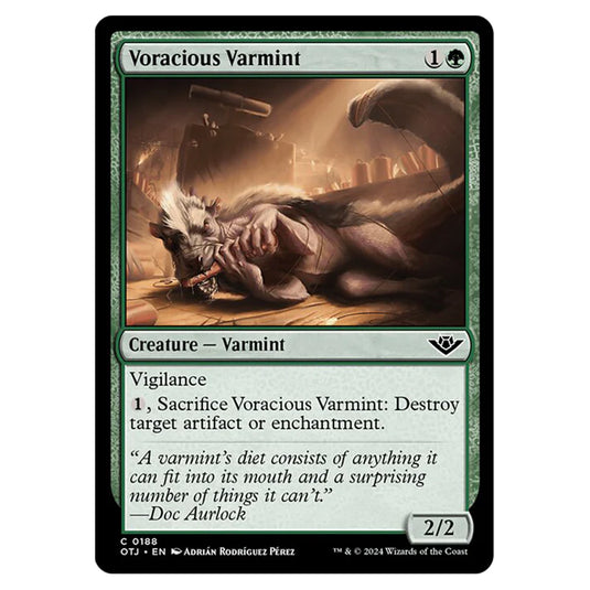 Magic The Gathering - Outlaws of Thunder Junction - Voracious Varmint - 0188