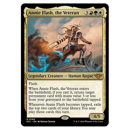 Magic The Gathering - Outlaws of Thunder Junction - Annie Flash, the Veteran - 0190