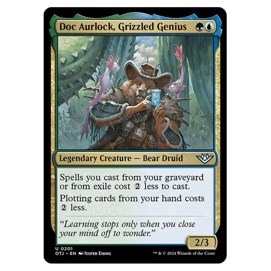 Magic The Gathering - Outlaws of Thunder Junction - Doc Aurlock, Grizzled Genius - 0201