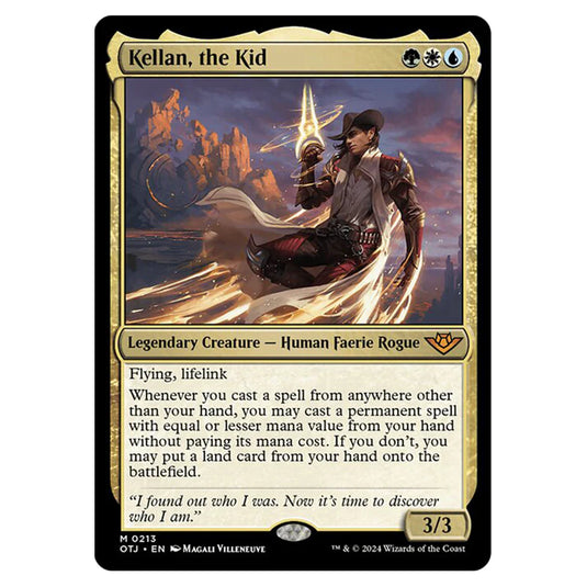 Magic The Gathering - Outlaws of Thunder Junction - Kellan, the Kid - 0213