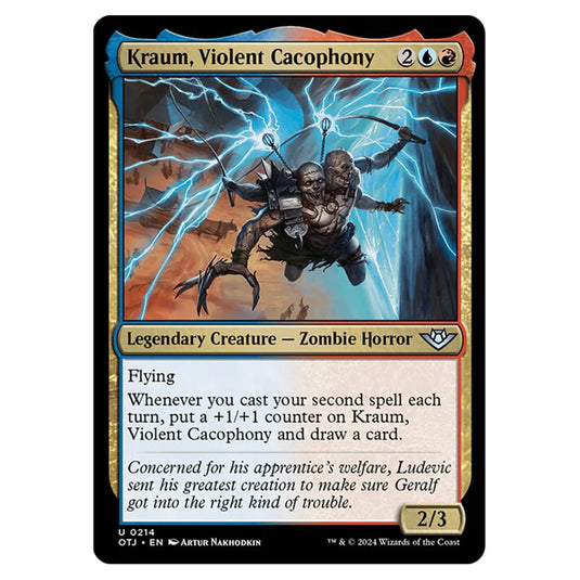 Magic The Gathering - Outlaws of Thunder Junction - Kraum, Violent Cacophony - 0214