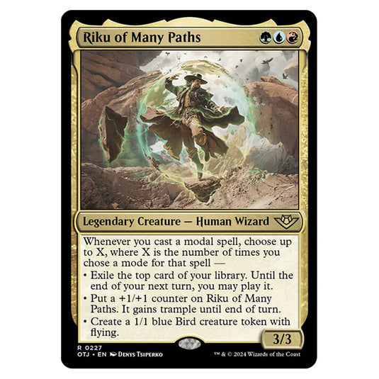 Magic The Gathering - Outlaws of Thunder Junction - Riku of Many Paths - 0227