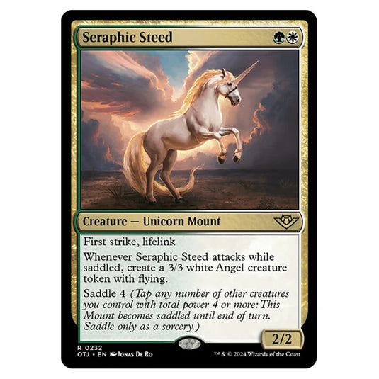 Magic The Gathering - Outlaws of Thunder Junction - Seraphic Steed - 0232