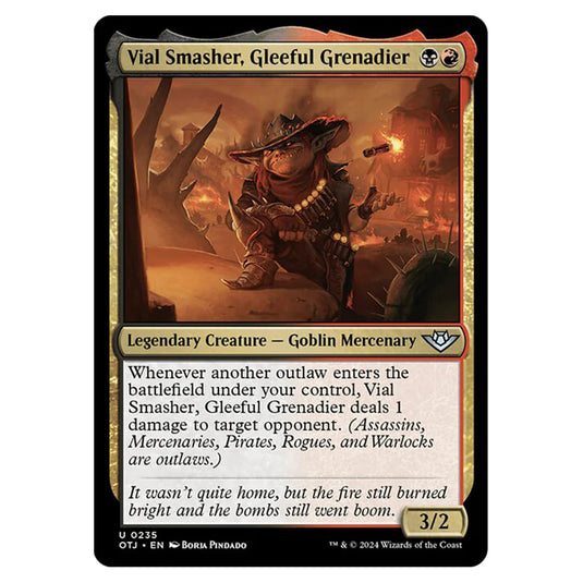 Magic The Gathering - Outlaws of Thunder Junction - Vial Smasher, Gleeful Grenadier - 0235