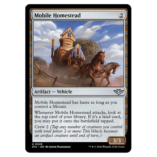 Magic The Gathering - Outlaws of Thunder Junction - Mobile Homestead - 0245