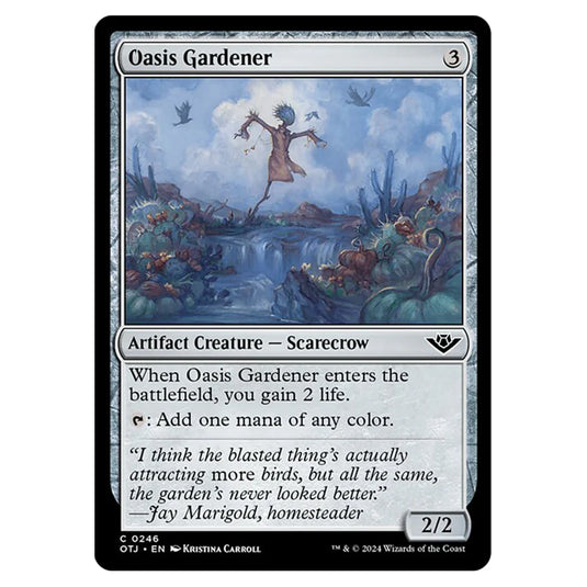 Magic The Gathering - Outlaws of Thunder Junction - Oasis Gardener - 0246