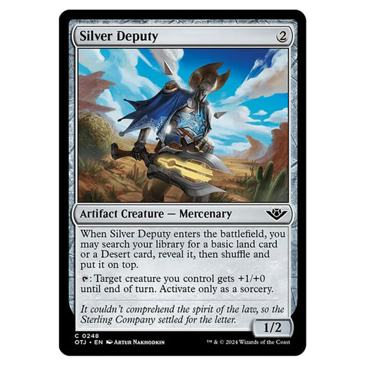 Magic The Gathering - Outlaws of Thunder Junction - Silver Deputy - 0248