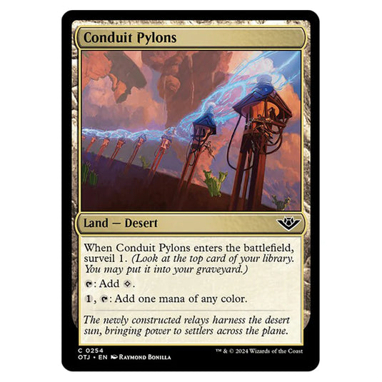 Magic The Gathering - Outlaws of Thunder Junction - Conduit Pylons - 0254