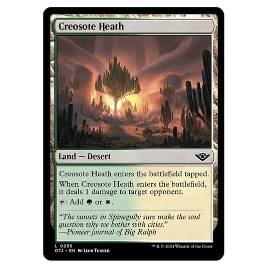 Magic The Gathering - Outlaws of Thunder Junction - Creosote Heath - 0255