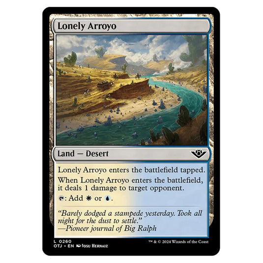 Magic The Gathering - Outlaws of Thunder Junction - Lonely Arroyo - 0260