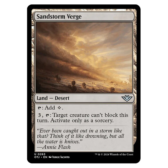 Magic The Gathering - Outlaws of Thunder Junction - Sandstorm Verge - 0263