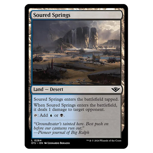 Magic The Gathering - Outlaws of Thunder Junction - Soured Springs - 0264