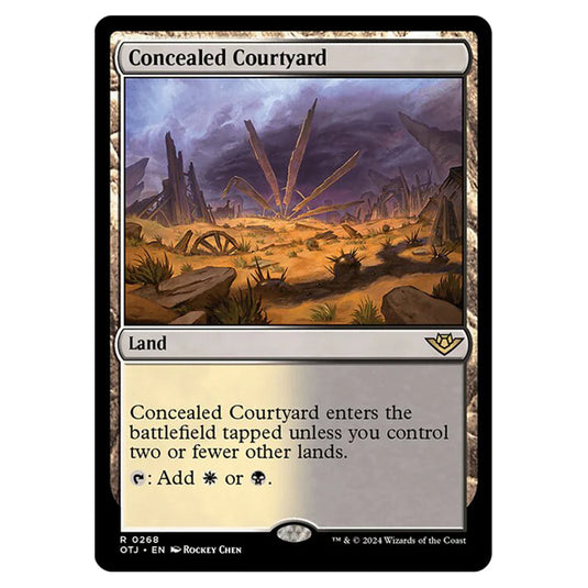Magic The Gathering - Outlaws of Thunder Junction - Concealed Courtyard - 0268