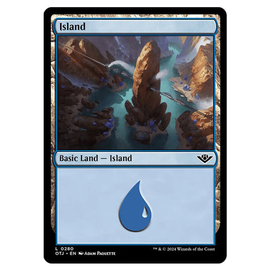 Magic The Gathering - Outlaws of Thunder Junction - Island - 0280
