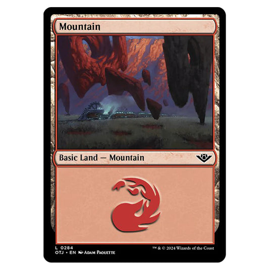 Magic The Gathering - Outlaws of Thunder Junction - Mountain - 0284