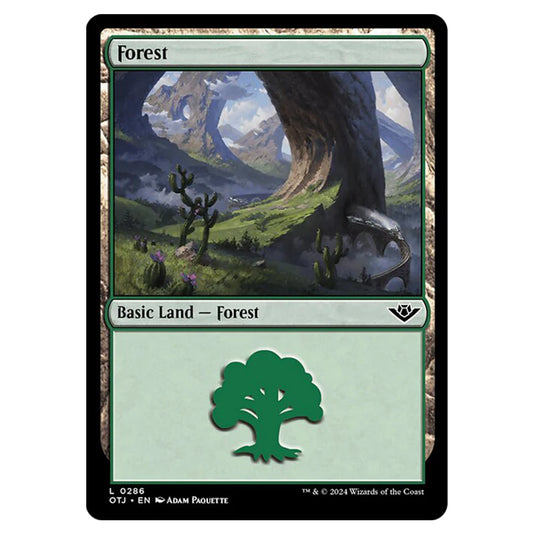 Magic The Gathering - Outlaws of Thunder Junction - Forest - 0286