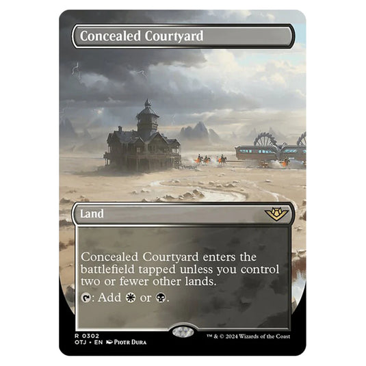 Magic The Gathering - Outlaws of Thunder Junction - Concealed Courtyard - 0302