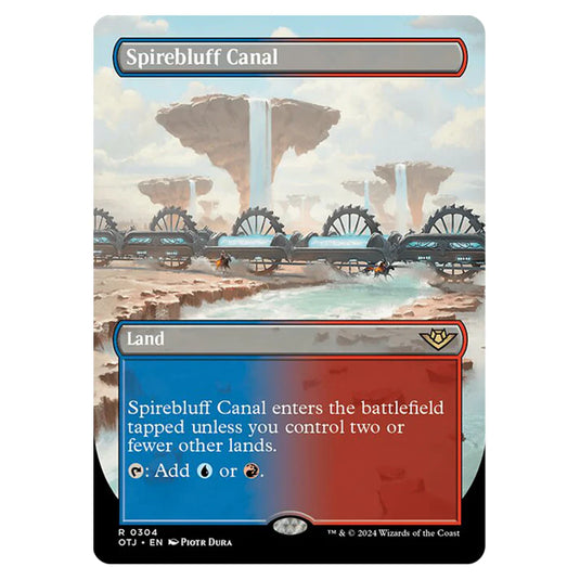 Magic The Gathering - Outlaws of Thunder Junction - Spirebluff Canal - 0304